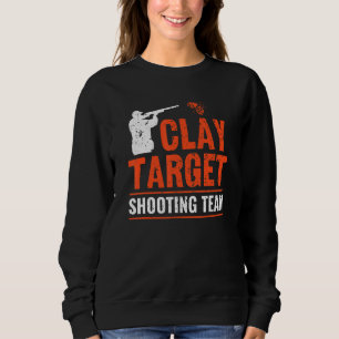 Clay Target Shooting Team Clay Target Shooting Spo Sweatshirt
