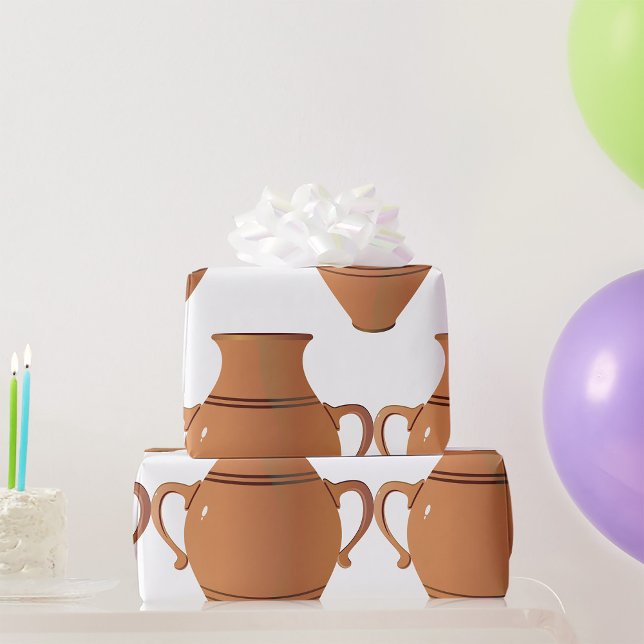 Clay Vase Wrapping Paper (Creator Uploaded)