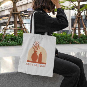 Clay Vases Tote Bag