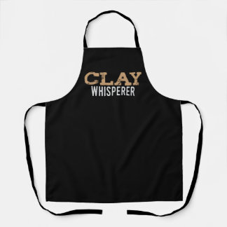 Clay Whisperer Pottery Ceramic Kiln Crafting Apron