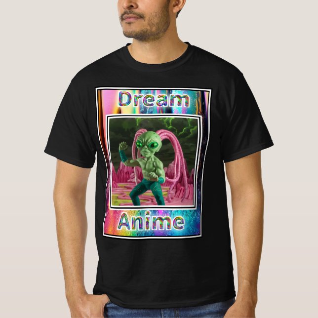 Claylien Dream Anime T-Shirt (Front)