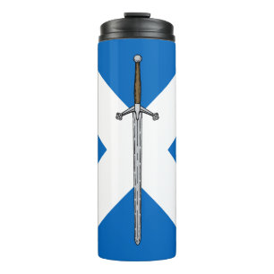 Claymore and Saltire Thermal Tumbler
