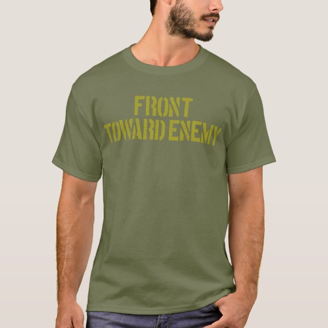 Claymore Mine Front Towards Enemy Claymore Mine T-Shirt (Front)