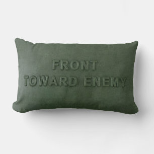 Claymore mine pillow