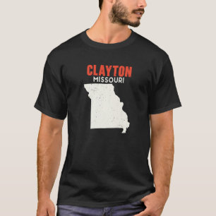 Clayton Missouri USA State America Travel Missouri T-Shirt