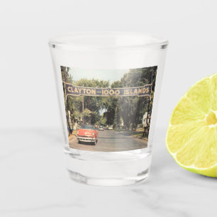 Clayton Thousand Islands NY, 1959 Vintage Style Shot Glass