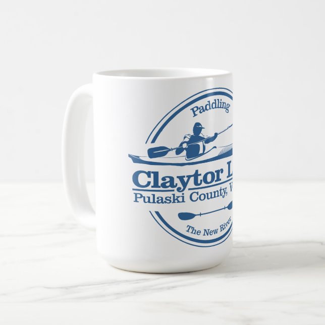 Claytor Lake (SK) Coffee Mug (Front Left)