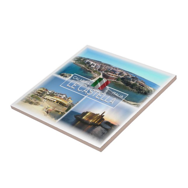 CLB009 LE CASTELLA, Calabria, Italy, Tile (Side)