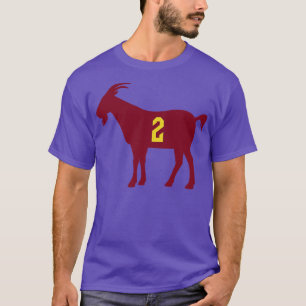 CLE GOAT 2 White T-Shirt