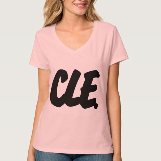 CLE Letters T-Shirt (Front)