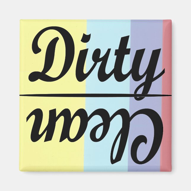 Clean and dirty magnet (Front)