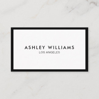 Clean Boutique / Clothing Business Card