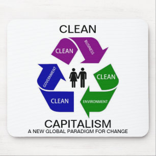 CLEAN CAPITALSM MOUSE PAD