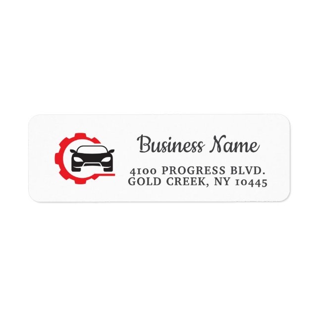 Clean Car Detailer Packaging Label (Front)