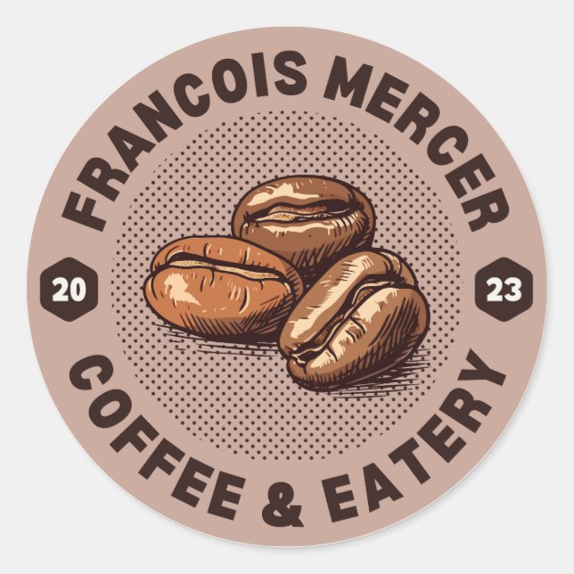 Clean Coffee | espresso yourself | but first coffe Classic Round Sticker (Front)