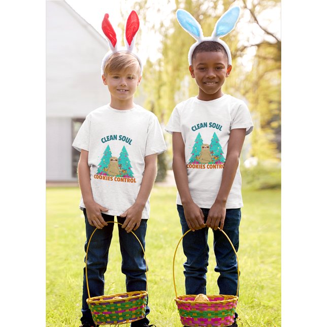 Clean Coul, Cookies Control! Cute Sloth T-Shirt (Creator Uploaded)