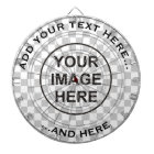 Clean Dartboard with custom text