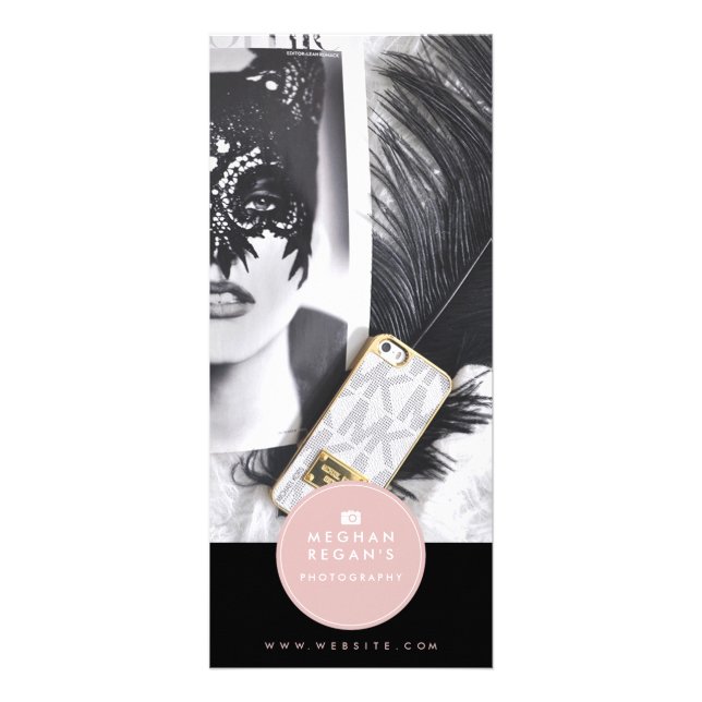 Clean Design Rack Card - Fashion Photography (Front)