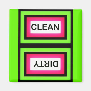 Clean-Dirty Dishwasher Magnet