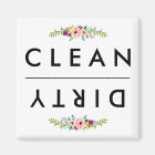 CLEAN / DIRTY Dishwasher Magnet