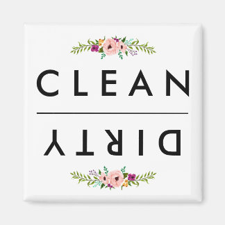 CLEAN / DIRTY Dishwasher Magnet