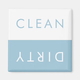 Clean Dirty Dishwasher Magnet in Custom Colours