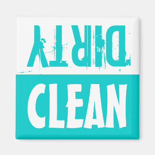Clean dirty dishwasher magnets    Turquoise