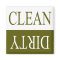 Clean dirty-Olive green dishwasher magnet