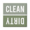 Clean Dirty Sage Olive Green Dishwasher