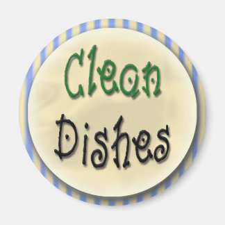 Clean Dishes Magnet