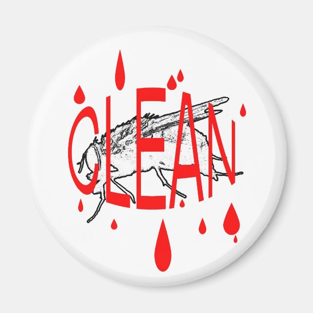 CLEAN  Dishwasher Magnet (Front)