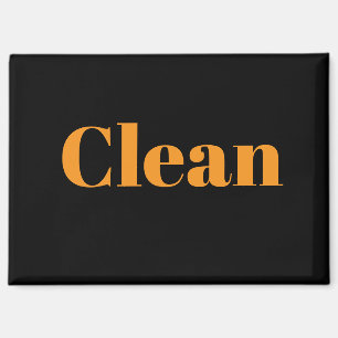 Clean Dishwasher Magnet