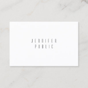 Clean Elegant Design Professional Template Modern Business Card