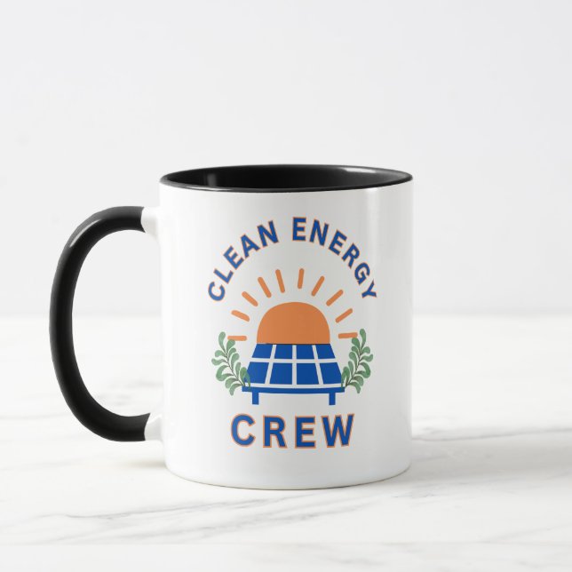 Clean Energy Crew Mug (Left)