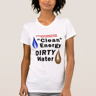 Clean Energy; Dirty Water Women's T-shirt