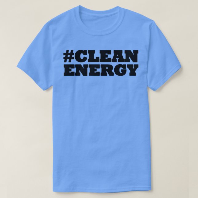 Clean Energy T-Shirt (Design Front)