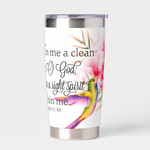 Clean heart insulated tumbler