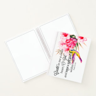 Clean heart sketch notebook