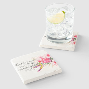 Clean heart stone coaster