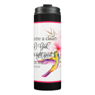 Clean heart  thermal tumbler
