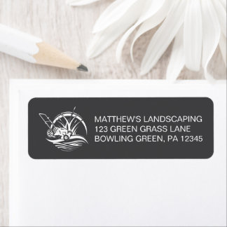 Clean Landscaping Return Address Label