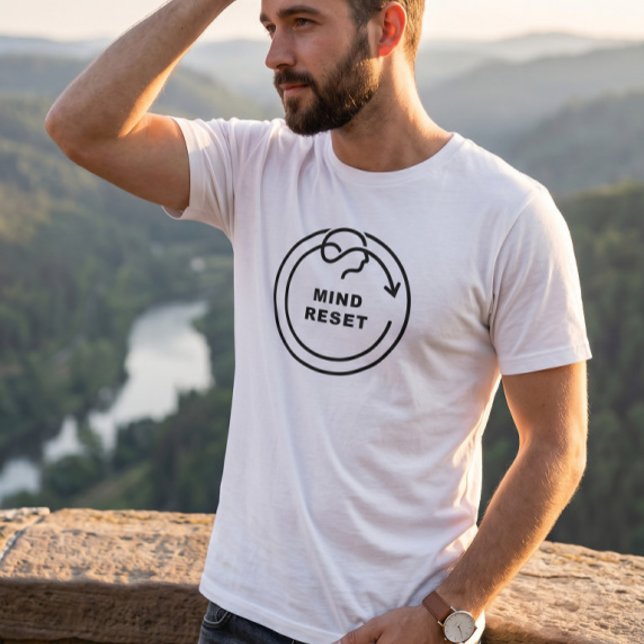 Clean Minimalist Mindfulness & Wellness Tee (Creator Uploaded)