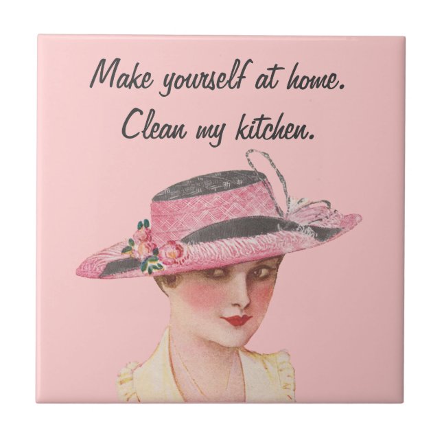 Clean My Kitchen Tile (Front)