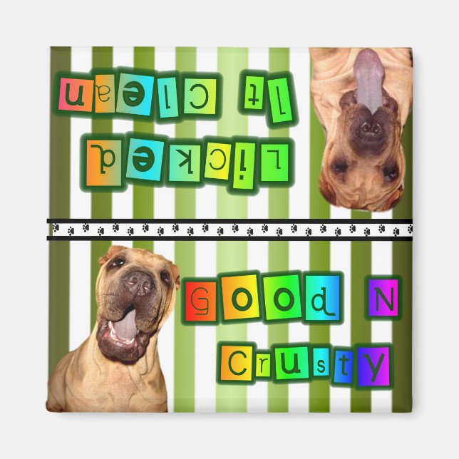 Clean or Dirty Dishes Magnet (Front)