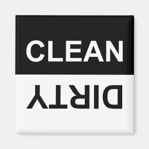 Clean or Dirty Dishwasher Magnet