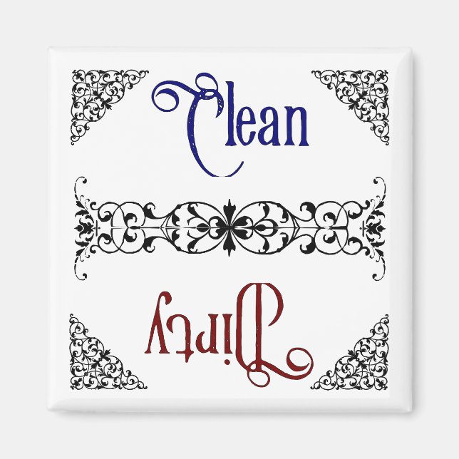 Clean or Dirty Magnet (Front)