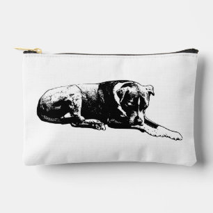 Clean Outline Zip Pouch