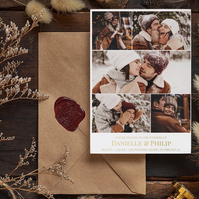 Clean Photo Collage Informal Wedding (Creator Uploaded)