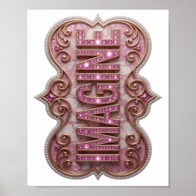 Clean Pink IMAGINE Print (Front)