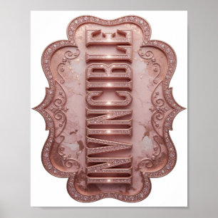 Clean Pink INVISIBLE Print
